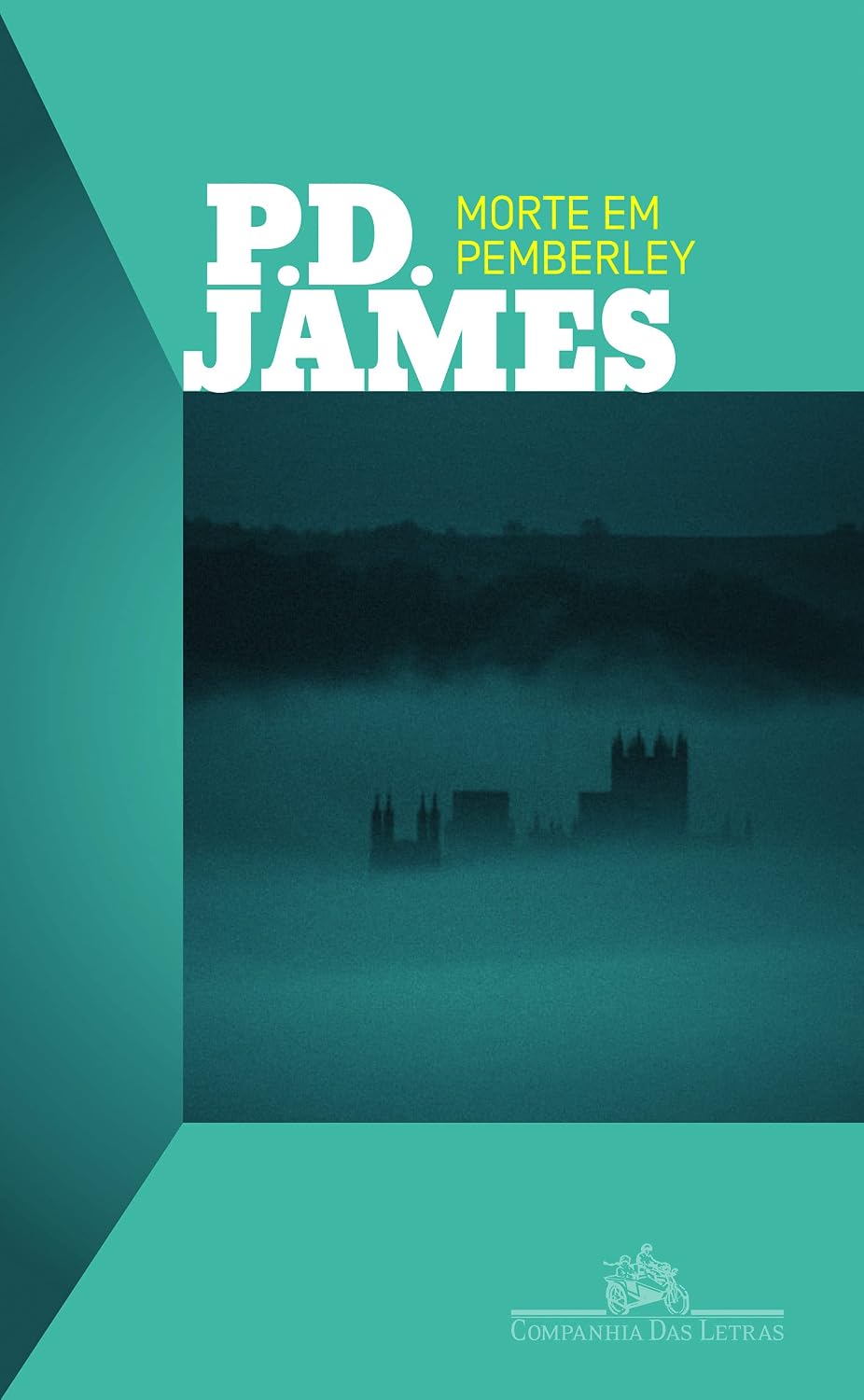 Capa brasileira de Morte em Pemberley