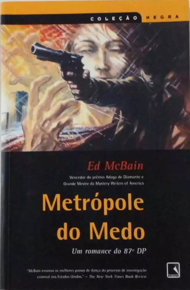 Capa brasileira de Metrópole do Medo
